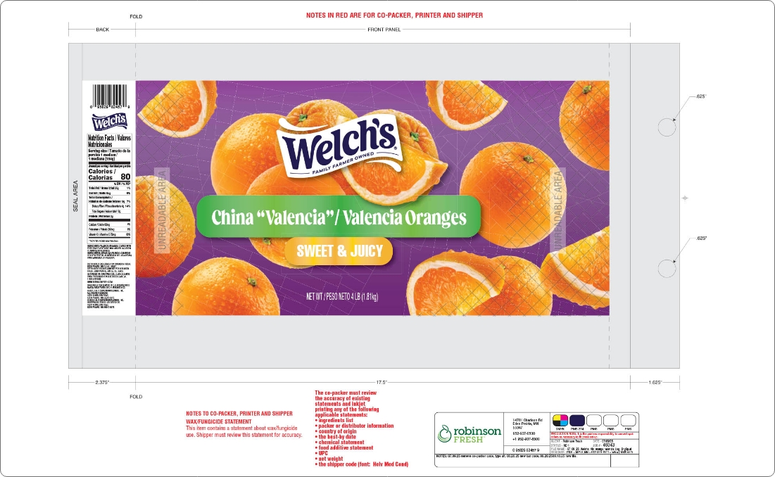 Welch’s Valencia Oranges Packaging Design Refresh by Partners & Hunt